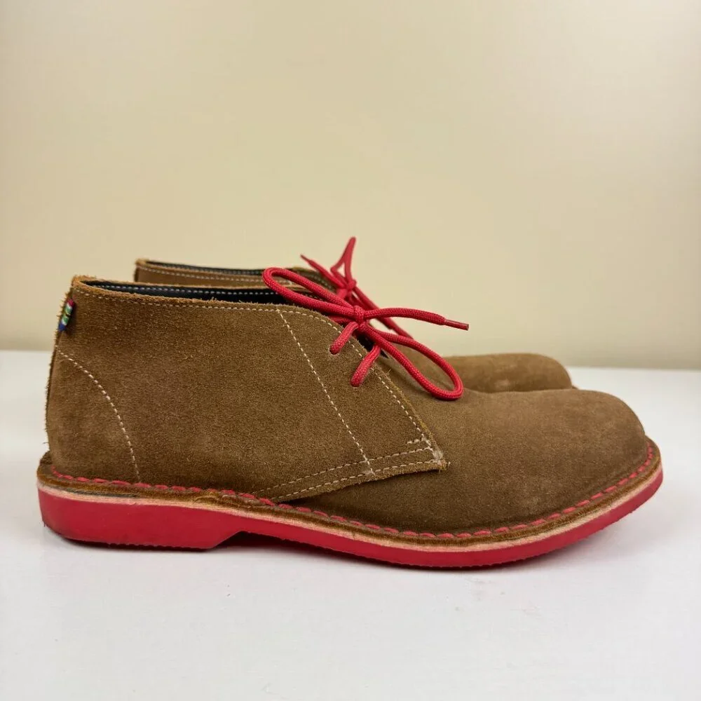 EUC Veldskoen Heritage Pinotage Chukka Boots Handcrafted